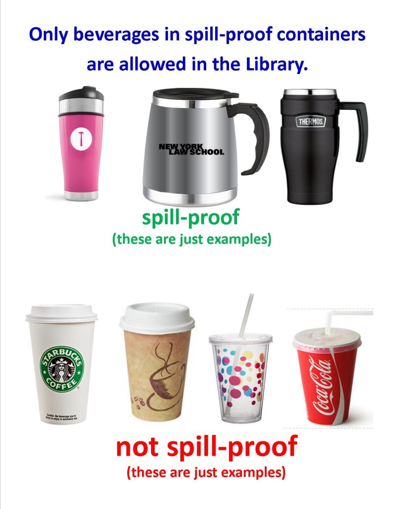spill proof signs